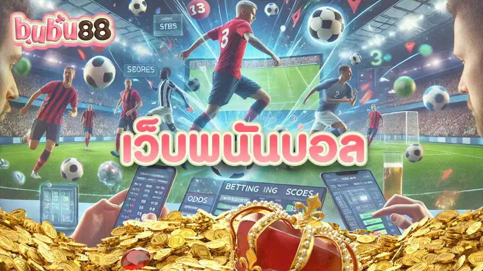หากคุณสนใจเดิมพันฟุตบอลออนไลน์​ ขอแนะนำ เว็บพนันบอล ที่ bubu88 ครอบคลุมทุกลีกฟุตบอลชั้นนำทั่วโลก